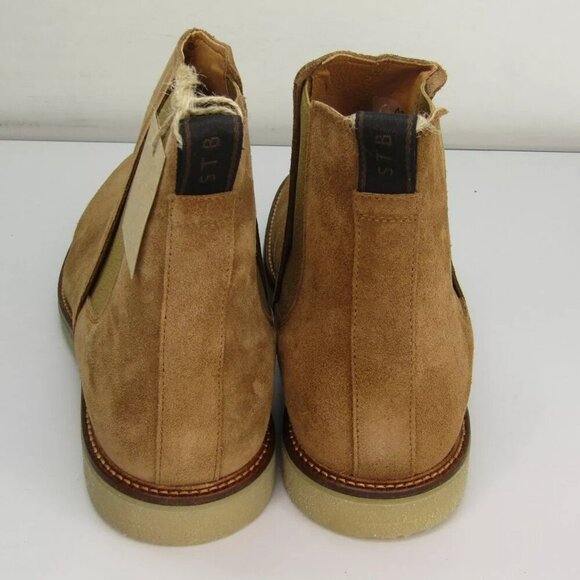 NEW SHOE THE BEAR KIP Chelsea Boots Size 10 Suede Flat Pull-On Lined Comfort - Picture 3 of 6